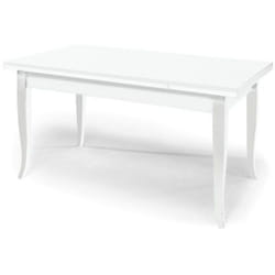 Tavolo allungabile bianco 140x80