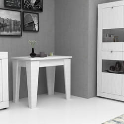 Consolle allungabile bianca 50x90 cm
