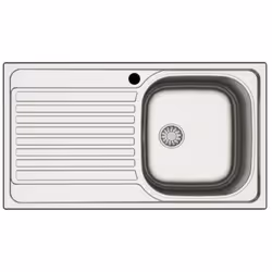 Lavello incasso cucina acciaio 86x50 cm Scopri il lavello incasso in acciaio inox, perfetto per la tua cucina. Con dimensioni ...
