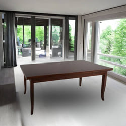 Tavolo allungabile noce 140x80 cm