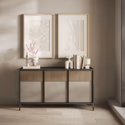 Madia Anka 3 ante colore lava e argilla La madia Anka è un mobile elegante e funzionale, perfetto per ogni ambiente della tua ...