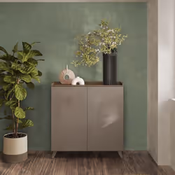 Contenitore Polan 2 ante colore bronzo e mercure Il contenitore Polan è un elegante mobile caratterizzato da un design modern ...