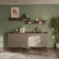 Madia bronzo 99x241x42 cm