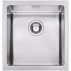 Lavello Smeg VQR40 una vasca 40x50 cm semifilo inox Scopri il lavello Smeg VQR40, un elegante e funzionale lavello in acciaio ...