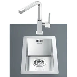 Lavello inox 26.7x46.4 cm filotop