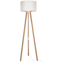 Iperbriko - Lampada da terra 36x136.5 cm rovere crema