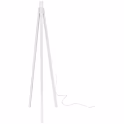 Lampada da terra Rodi ASZ1239 treppiede bianco La lampada da terra Rodi ASZ1239 è un elegante complemento d'arredo, perfetta  ...