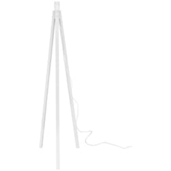 Iperbriko - Lampada da terra bianca 36x125 cm