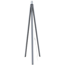 Iperbriko - Lampada da terra grigia 45x135 cm