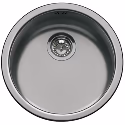Lavello tondo Smeg 10I3PN 43.5 cm PVD nero opaco Il lavello tondo Smeg 10I3PN è un elegante accessorio per la tua cucina, con ...