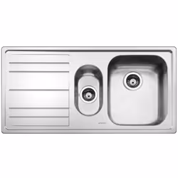 Lavello Smeg LE102S2 inox 1 + 1/2 vasca con gocciolatoio sinistro 100x50 cm. Il lavello Smeg LE102S2 è un'ottima scelta per c ...