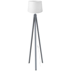 Iperbriko - Lampada da terra grigia 45x135 cm