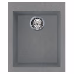 Lavello monovasca Smeg VZ40TT fragranite titanio 40 cm Il lavello monovasca Smeg VZ40TT è realizzato in fragranite titanio, u ...