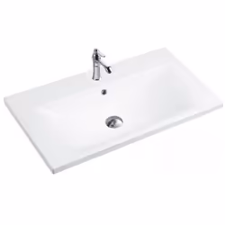 Lavabo consolle da appoggio PLAT840-80 81x46.5x18 cm bianco Scopri il lavabo da appoggio PLAT840-80, un elemento elegante e f ...