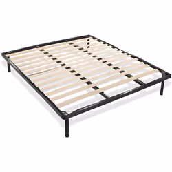 Rete matrimoniale a doghe RETEKIT160 con piedini H35 cm. La rete matrimoniale RETEKIT160 è progettata per offrire comfort e s ...