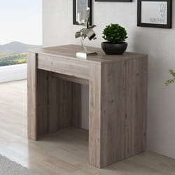 2c) Consolle allungabile 90x51,6x76,6 cm