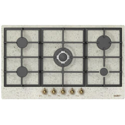 Iperbriko - Samet piano cottura 5 fuochi da 90 cm avena Aiace L86xP51