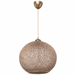 Lampada da soffitto Yumak MDL4746 con paralume in corda beige Scopri la lampada da soffitto Yumak MDL4746, un elemento d'arre ...