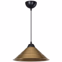 Lampada da soffitto Sava ASZ1619 con paralume in metallo bronzo La lampada da soffitto Sava ASZ1619 è un elegante complemento ...