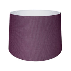 Paralume Deco MDL3567 in tessuto viola H24.5xL38