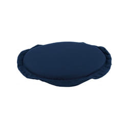 Iperbriko - 4x Cuscino tondo blu D.42 cm per esterno