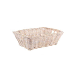 Iperbriko - Cesto narra bianco 51x35x18h