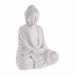 Decorazione Buddha seduto bianco Scopri la bellezza e la serenità della decorazione Buddha seduto bianco, realizzata in fibra ...