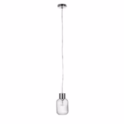 Lampadario 1 luce trasparente argento Scopri il lampadario elegante con una luce trasparente in argento, ideale per ogni ambi ...
