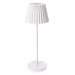 Lampada da tavolo led bianca Scopri la lampada da tavolo led bianca con un design elegante e moderno, realizzata in metallo v ...