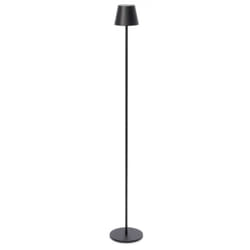 Piantana led etna nero D.17 x 115h cm