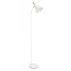 Iperbriko - Piantana brill bianco 31x20x148h in metallo