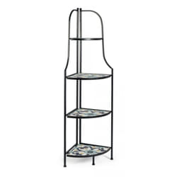 Angoliera pieghevole 41x28x131 cm in metallo