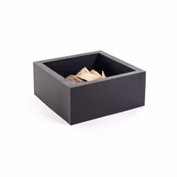 Braciere Basso Nero 60x26h Il braciere basso nero è realizzato in acciaio verniciato a polvere, un materiale resistente alle  ...