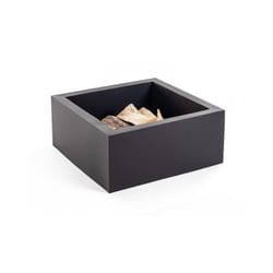 Braciere basso nero 60x26h
