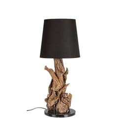Lampada tavolo legno D.35x82h