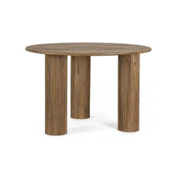 Tavolo Dacca brown D.120 x 77 h in legno