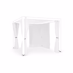 Pergola Ocean 3x3 Bianca La pergola Ocean 3x3 bianca è un'ottima soluzione per creare uno spazio esterno confortevole e prote ...