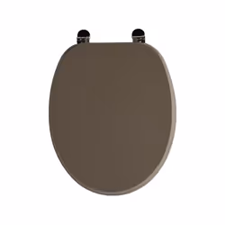 Tavoletta per wc in legno finitura opaco tortora scuro, universale Elegante e resistente, la tavoletta wc color tortora scuro ...