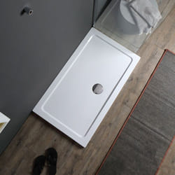 Piatto doccia rettangolare 120x80 bianco