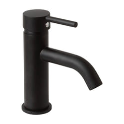 Rubinetto lavabo nero opaco