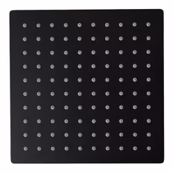 Soffione quadrato nero opaco per doccia La sezione dedicata si amplia con una linea di accessori nero opaco, come il soffione ...
