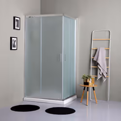 Cabina doccia 90x70 scorrevole in vetro satinato 6mm La cabina doccia 70x90 con ante in vetro satinato da 6mm è un prodotto d ...
