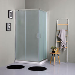 Cabina doccia rettangolare 90x70 satinato