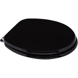 Iperbriko - Copriwater universale nero in legno fsc