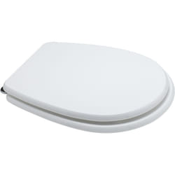 Iperbriko - Copriwater modello liuto bianco in mdf