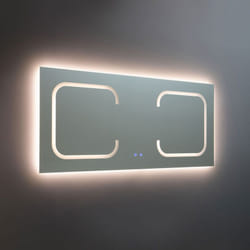 Iperbriko - Specchio rettangolare 180x80 retroilluminato