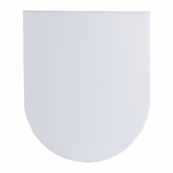 Copriwater forma D in termoindurente bianco lucido Eleva il comfort del tuo bagno con il copriwater con forma a D. Realizzato ...