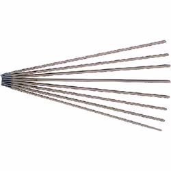Elettrodi rutilici 'E40' Gli elettrodi rutilici 'E40' hanno un diametro di 2,5 mm e una lunghezza di 300 mm. Questi elettrodi ...