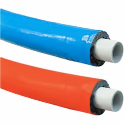 Tubo multistrato rivestito PEXB/AL/PEXB Ø 16 x 2 - rotolo 50 metri - BLU Il tubo multistrato rivestito PEXB/AL/PEXB è ideale  ...