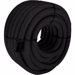 Tubo per cavidotti ø 50 est. - rot. 50 mt. nero Il tubo per cavidotti di diametro 50 mm è ideale per la protezione e il passa ...
